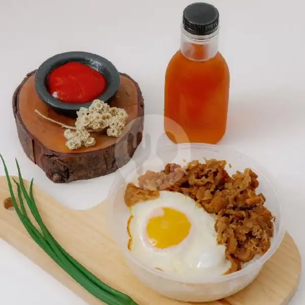 Combo Beef Original Dan Es Teh Segar | Ricebowl Ayam Dapur Nike, Antabaru