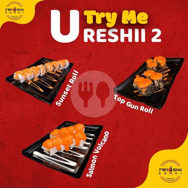 Ureshii 2 | Tanoshii Sushi, Genteng