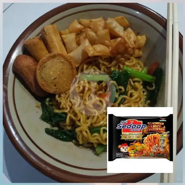 Mie Sedaap Rawit Goreng Korean Spicy Chicken | ANGKRINGAN DOUBLE Z