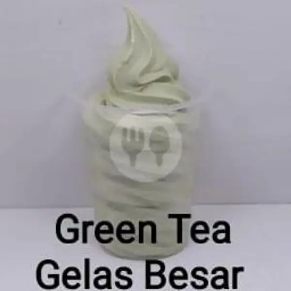 Gelas Besar GreenTea | Ice Cream 884, Karawaci