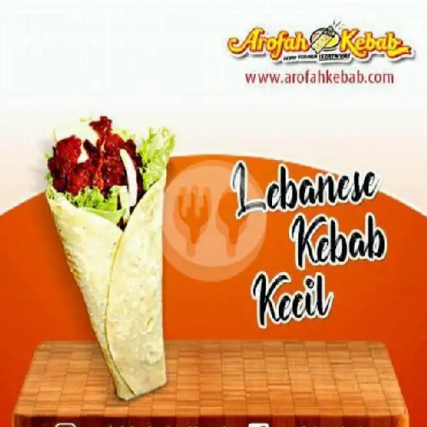 Kebab Kecil + Keju Slice | Arofah Kebab, Kecamatan Bintara