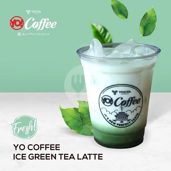Yo! Coffee  Ice Green Tea Latte | Yomart MM Isola - Yo Coffee