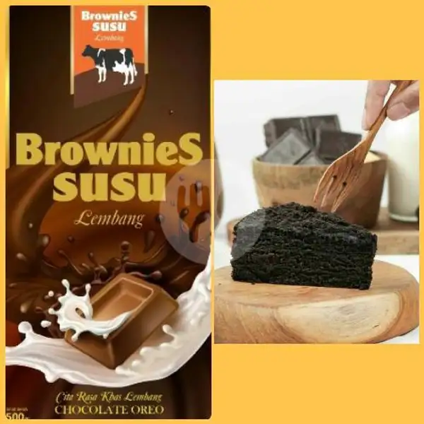 Brownies Susu Lembang Chocolate Oreo | Bolu Susu Lembang Adinda, Kiaracondong