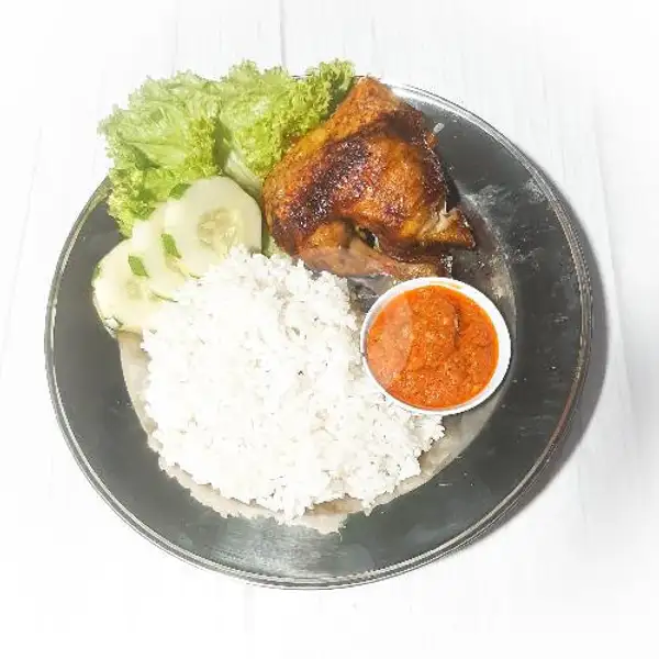 Nasi Putih Ayam | Sahara Roasted Chicken