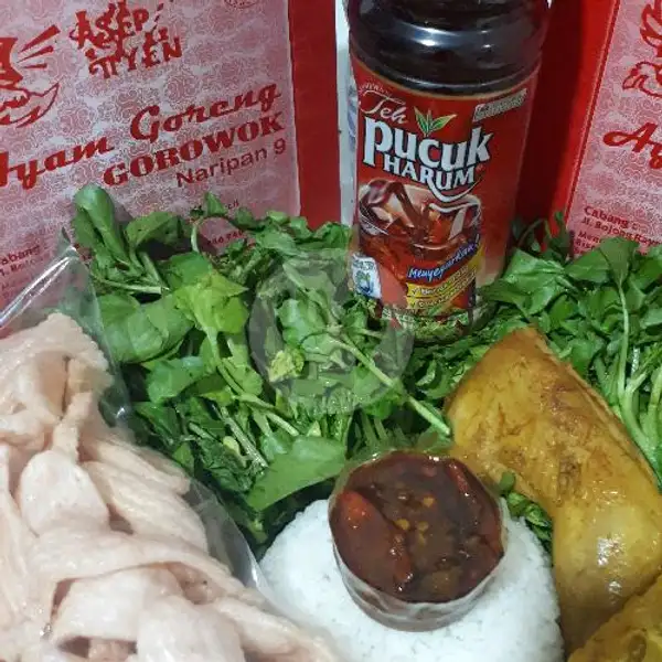 Nasi Ayam Teh Pucuk Kerupuk | Ayam Gorowok Asep Tiyen, Murni 3