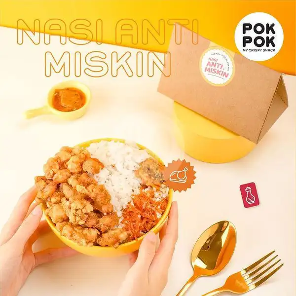 Nasi Anti Miskin | Pok Pok My Crispy Snack, Tunjungan Plaza