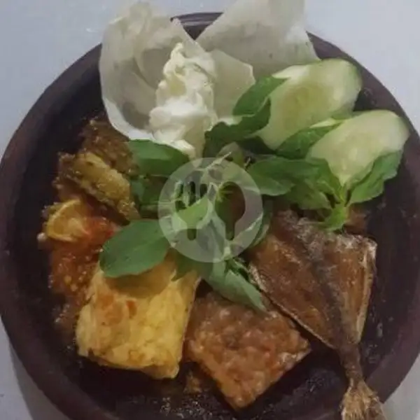 Sambelan panggangan ikan Dorang tanpa nasi | Penyetan Mbak Sus Warung Lesehan, Wonocolo