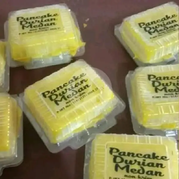 Pancake Durian Non Cream XL 2 Pack | Queen Durian, 8 Ilir