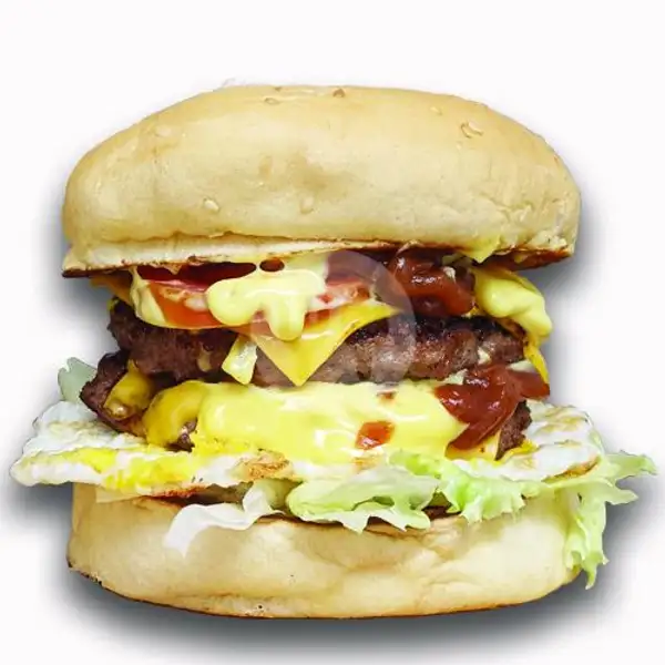 Double Cheese Burger w/ Egg | Big Boy's Burger