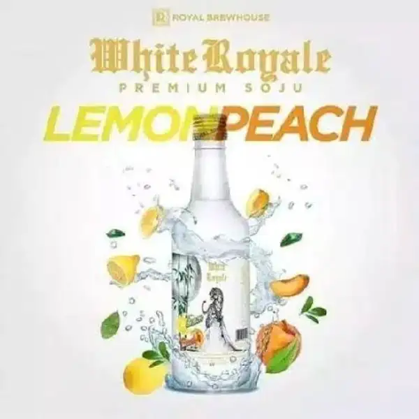 white royale lemon peach | soju&wine padang