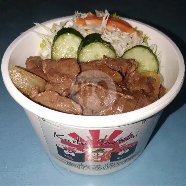 Beef Teriyaki Rice Bowl | Sushi Kaila, Pondok Aren