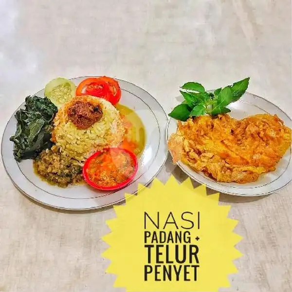 Nasi Padang+ Telur Penyet | Padang Murah