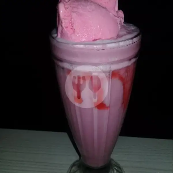 Milk Shake Fload Strawberry | My Kopi Soekarno Hatta 71, Soekarno Hatta