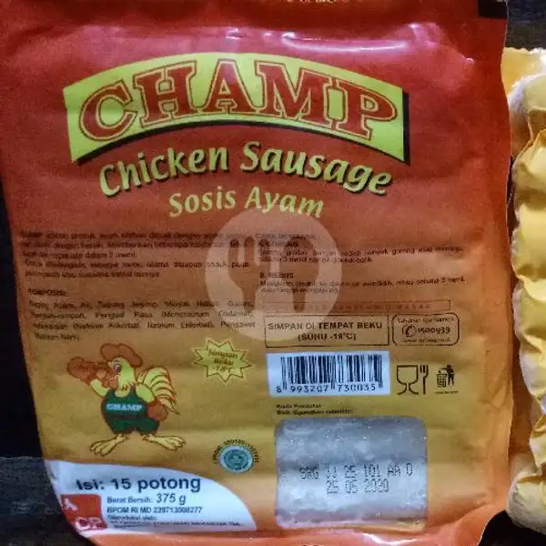 Chicken Sausage Champ 15 Pcs | Kaffa Dimsum, Abadijaya