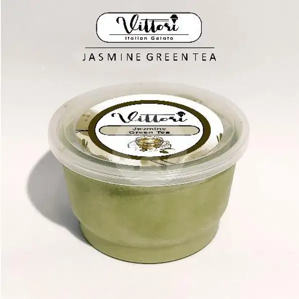 Ice Cream Es Krim Gelato Vittori - Jasmine Green Tea | Vittori Gelato