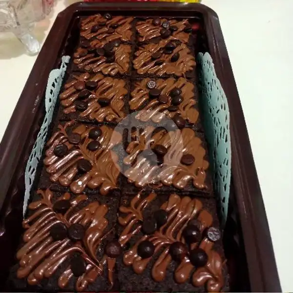 Brownies Coklat Topping Nutella | Twins Cake, Bengkong