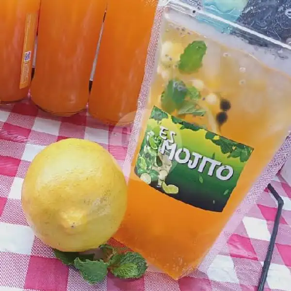 Es Mojito Jeruk | Es Mojito Infus Water Pasar Minggu Gajayana, Blimbing