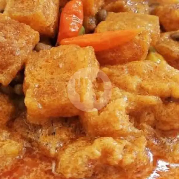 sambel goreng krecek siap makan porsi jumbo | Kerupuk Kulit Sapi Cap Monas, Pondok Gede