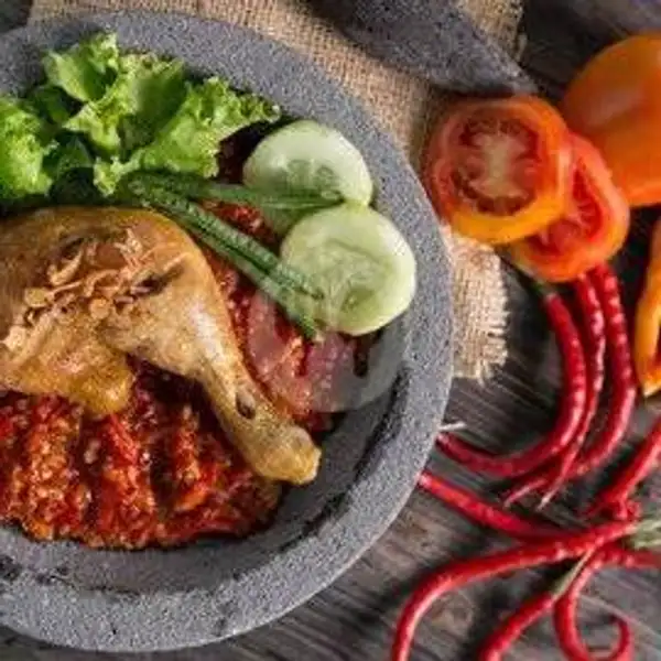Pecel Ayam Tanpa Nasi Sambal Terasi Jeletot | GEPREK HOT JELETOT