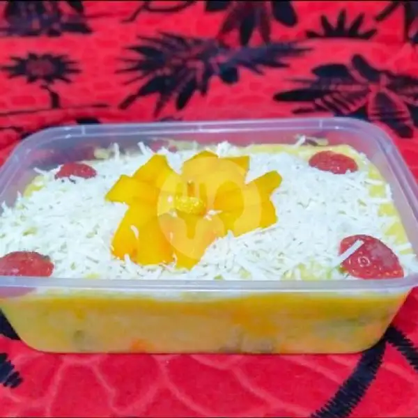 Salad Buah Manggo Milk Cheese 650ml | Salad Buah MaeMayoMelon
