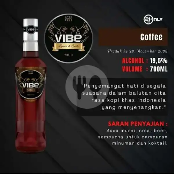 VIBE Coffee 700ml | Buka Botol Green Lake