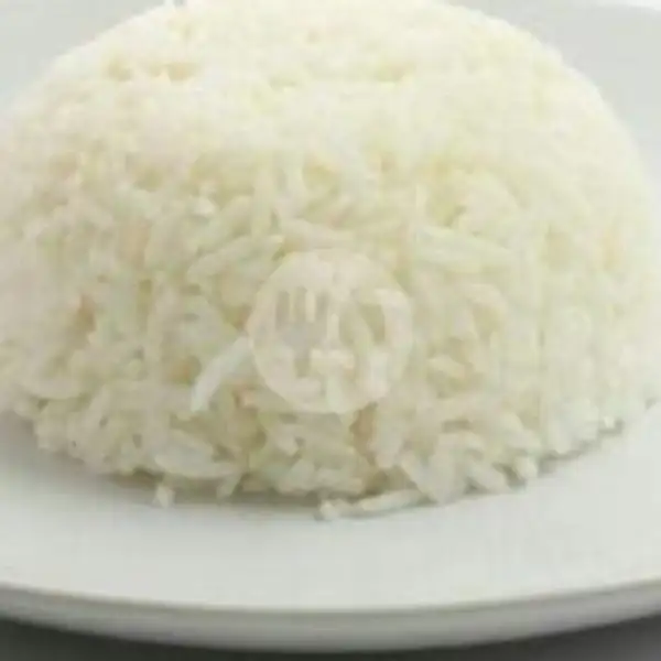 Nasi Putih | Lalapan Mbak Siti Penyet Cobek, Denpasar