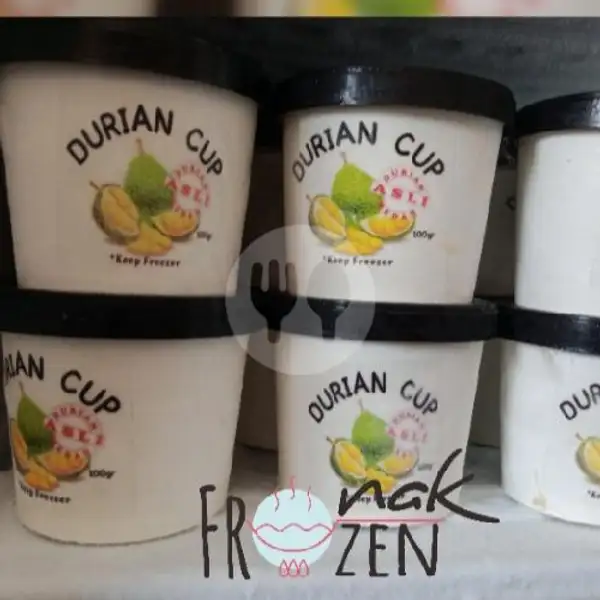Ice Cream Cup Durian | Frozen Nak Bekasi