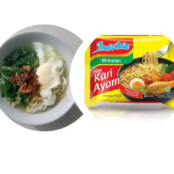 Indomie Rebus Kari Ayam Telur | Warkop Nakula, Setiabudi