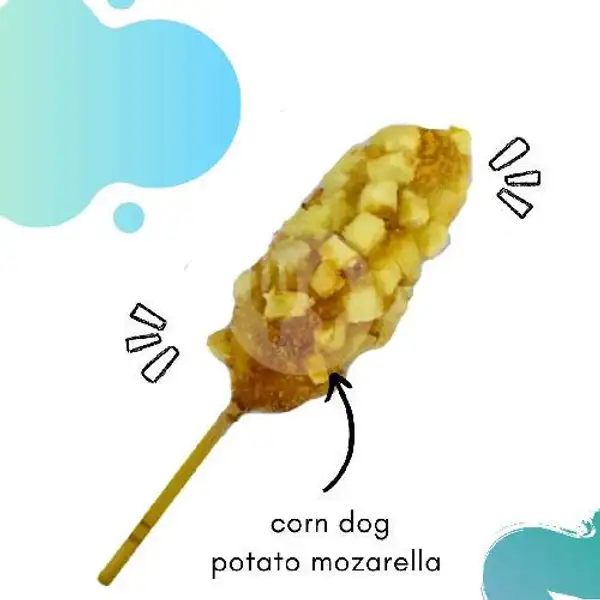 Corn Dog Potato Mozarella | Corn Dog & Churros Namjajan Snack Bar, Pemogan Raya