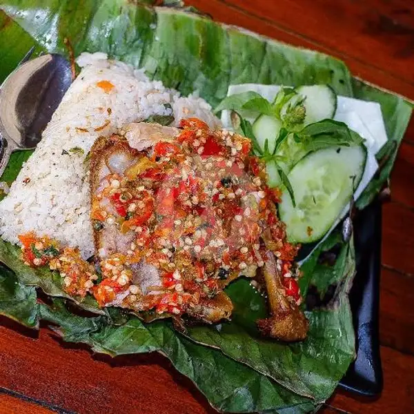 Nasi Bakar Ayam Geprek Alabos | Ayam Geprek Bogasari Pusat Renon, Denpasar