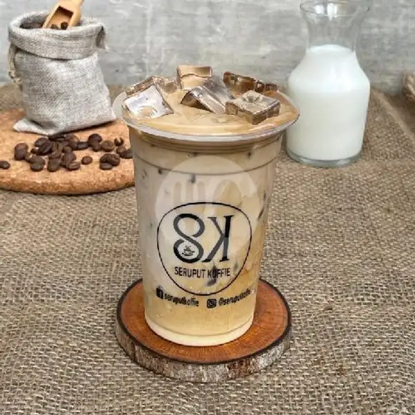 Iced Hazelnut Latte | Seruput Koffie, Pulau Tarakan