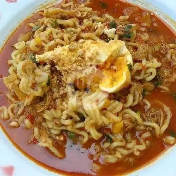Indomie Kuah Mercon + Telur | Pangsit Viral Juanda