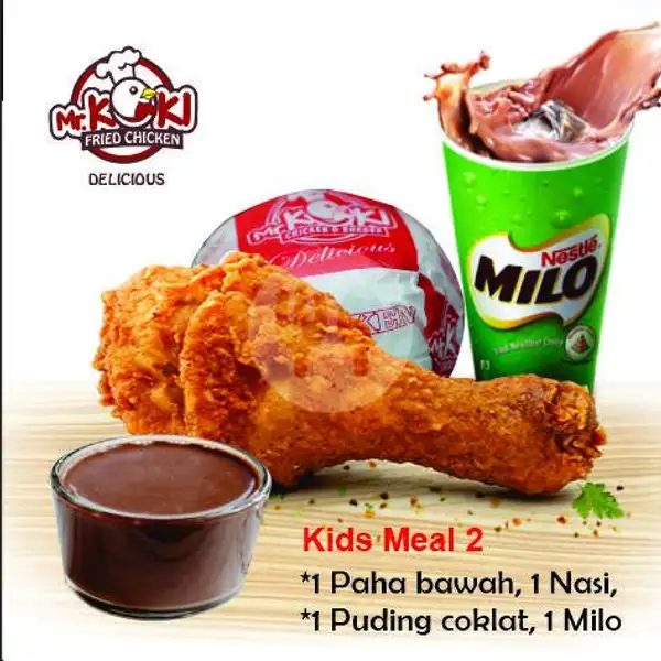 Kids Meal 2 | Mr Koki Fried Chicken, Bukit Kecil