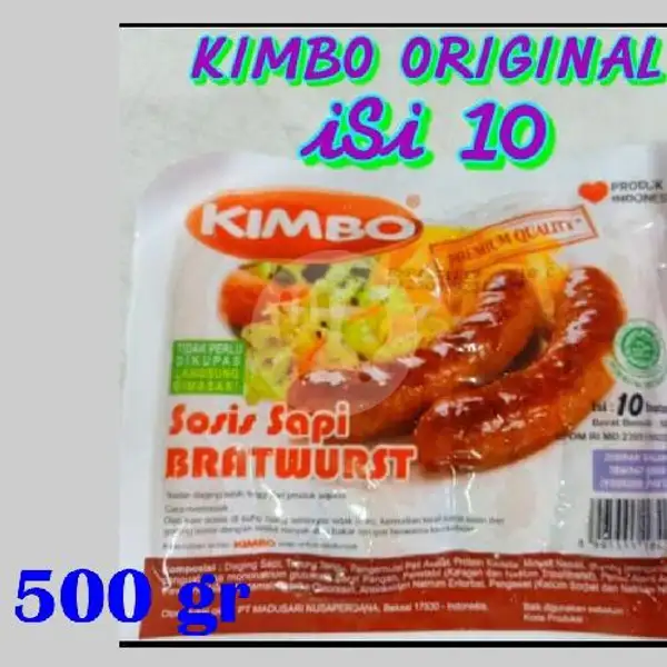 Sosis Original Kimbo 500 gr | Nopi Frozen Food
