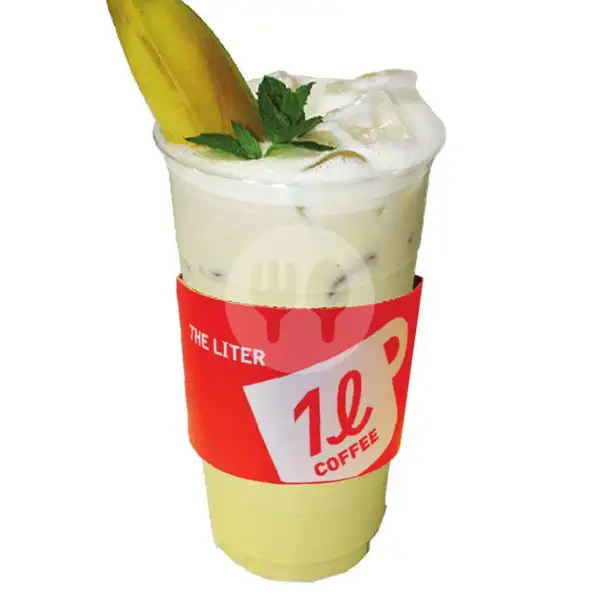 Banana Latte Hot  (TALL Size 14 Oz) | The Liter, Summarecon Bekasi