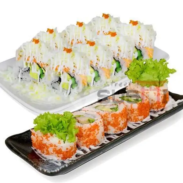 Paket Sushi Set Puas 3 | Street Sushi, KSU Depok