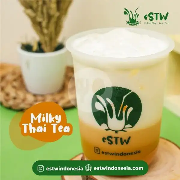eSTW Milky Thai Tea | Estw Milky Boba, Arcamanik