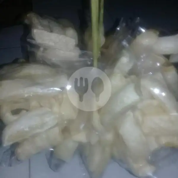 Krupuk Rambak Sapi (10 Plastik Kemasan Kecil) | Es Campur & Es Jus A3N Kampung Kalsid, Kalianyar Sidomukti