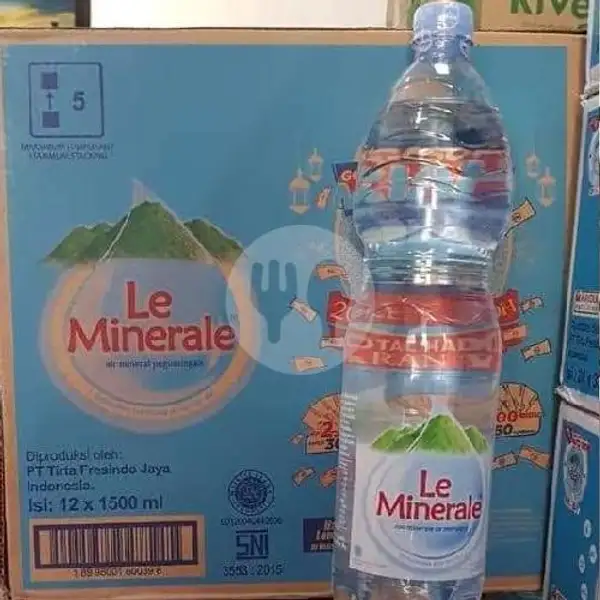 Le Minerale / Aqua 1,5 L | Takoyaki Crispy Mr. Kev, Mlati