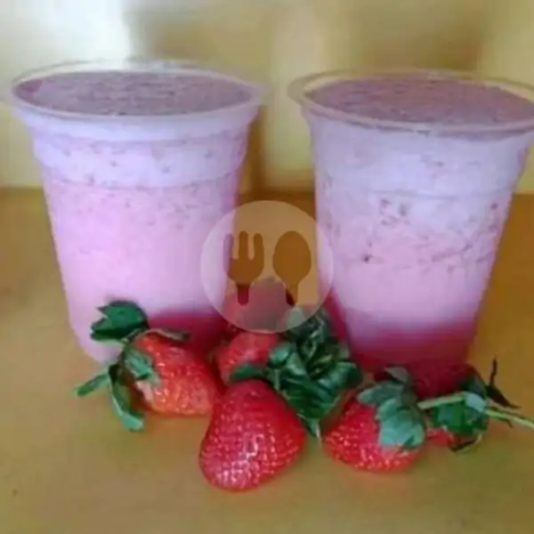 Boba Vs Flavour Yougrt Strawberry | DAPUR SPAGHETTI, SEBLAK TEH ATIE BANTENG KECIL 1s