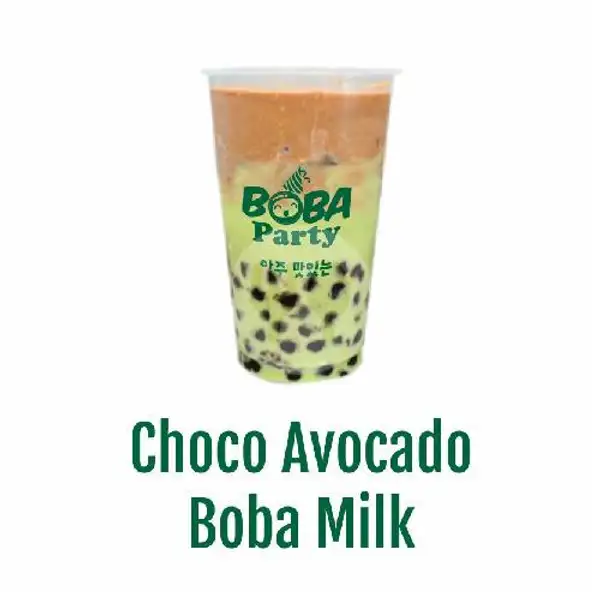 Choco Avocado Boba Milk | Boba Party, Sorogenen