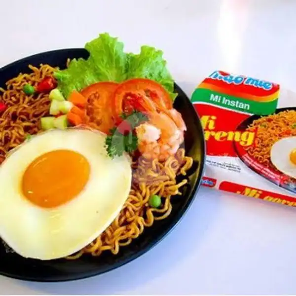 Indomie Goreng Original + Telor Ceplok | Takoyaki Okonomiyaki FoodExcellent