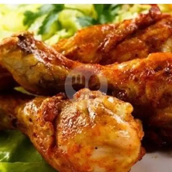 Ayam Presto Paha + Teh Es | Ayam Presto Novi, Kampung Dalam