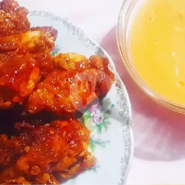 Chiken Richiess Saus Keju | Depot Chicken Rania, Lebak Rejo Utara