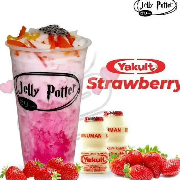 Strawberry Mix Yakult | Jelly Potter, Duta Raya
