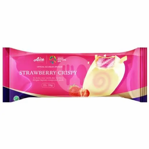 Strawberry Crispy | Ice Cream AICE - TURANGGA