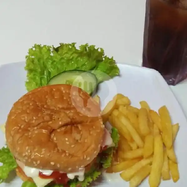 Paket Burger | Cepot Fried Chicken & Geprek, Denpasar