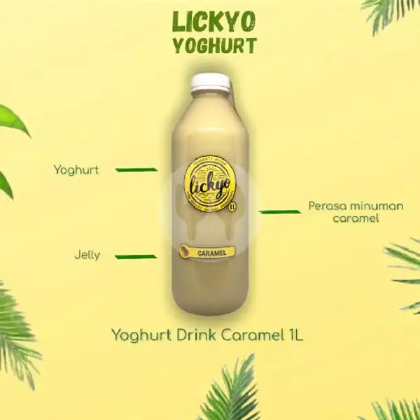 Yoghurt Drink Caramel 1L | LickYo Creamy Yoghurt, Reog