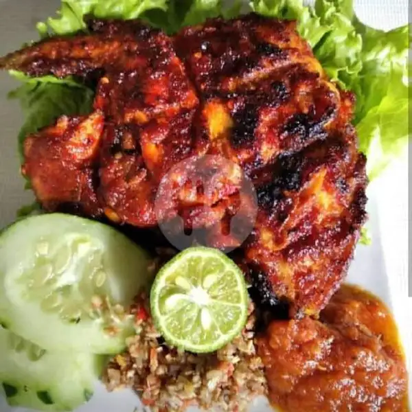 Ayam Bakar + Nasi | PECEL LELE MOROSENENG MAS ARIF