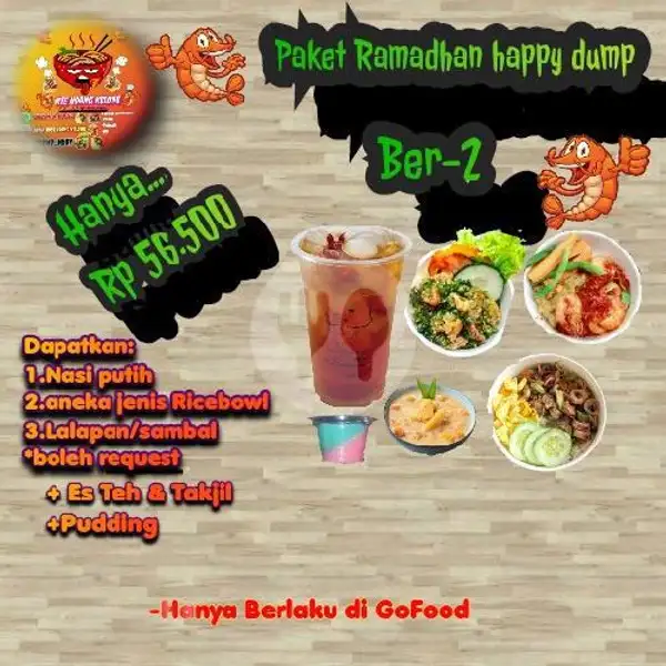 Paket Happy Dump Ber-2 | Mie Udang Kelong, Padang Barat